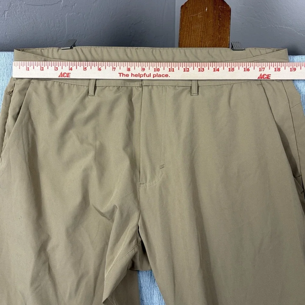 Fabletics The Only Pant Mens 38x34 Beige Chino Athleisure Casual‎